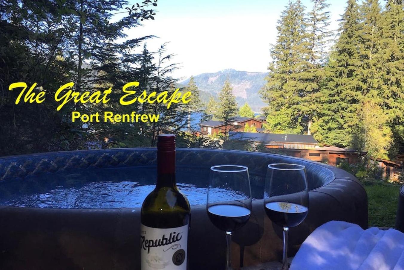The Great Escape - Port Renfrewヴィラ エクステリア 写真